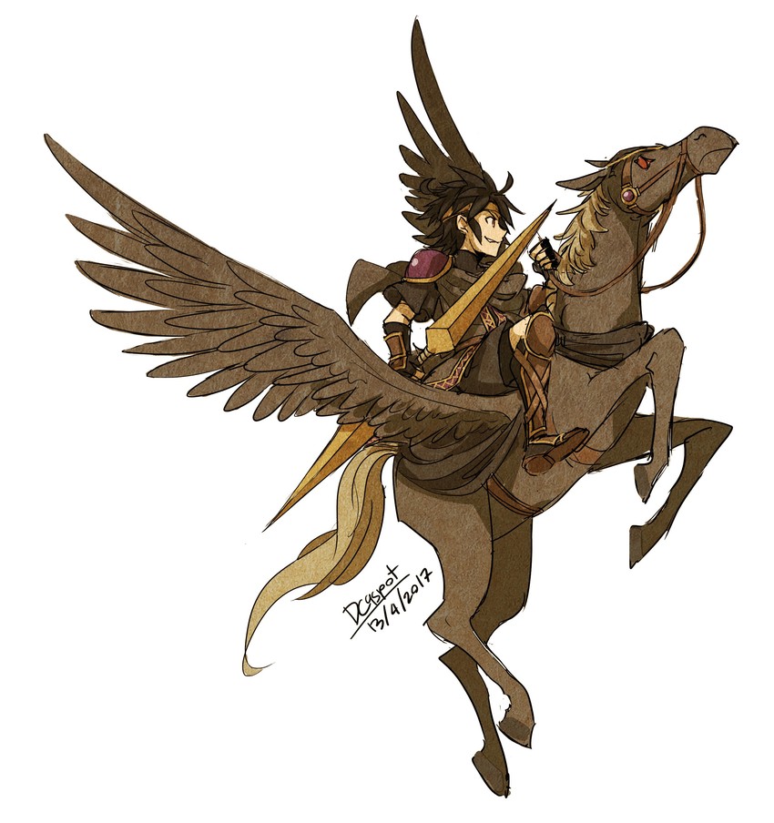 dark pit (fire emblem and 2 more) drawn by dc9spot