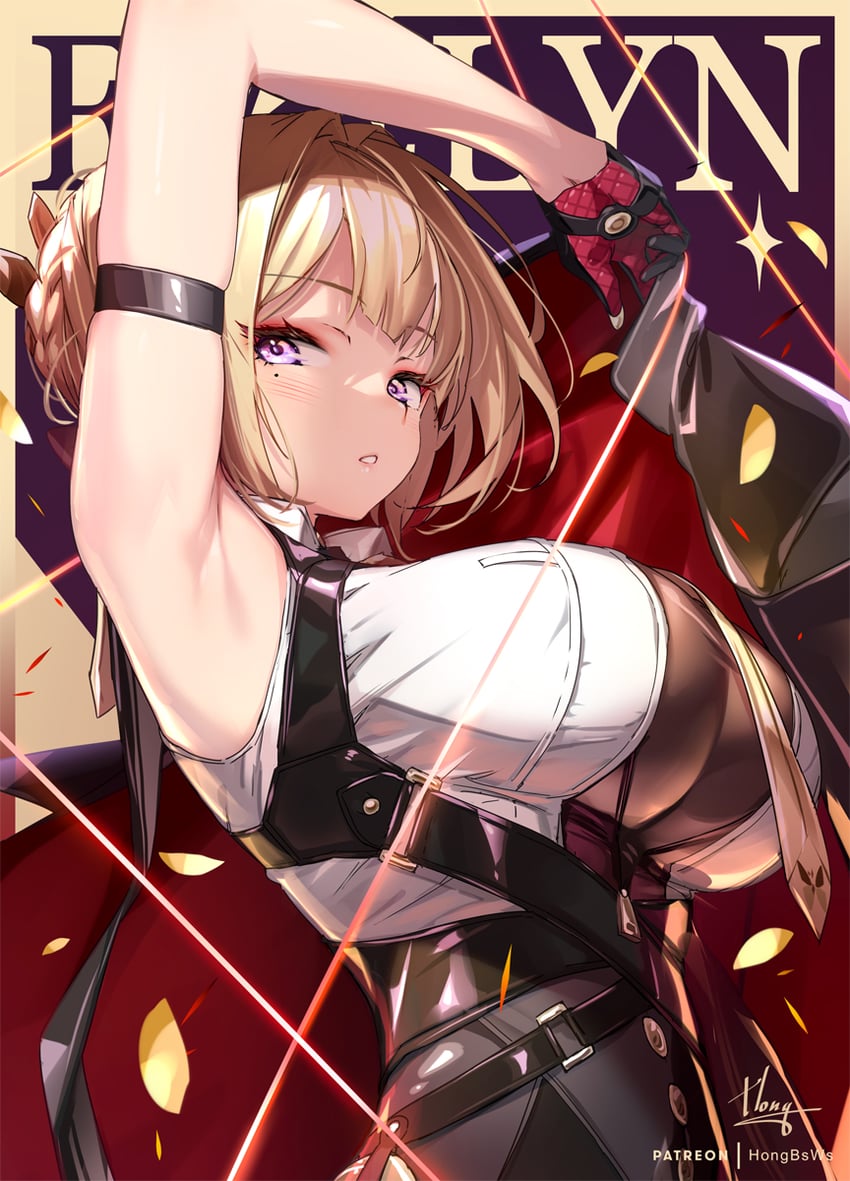 evelyn chevalier (zenless zone zero) drawn by hong_(white_spider)