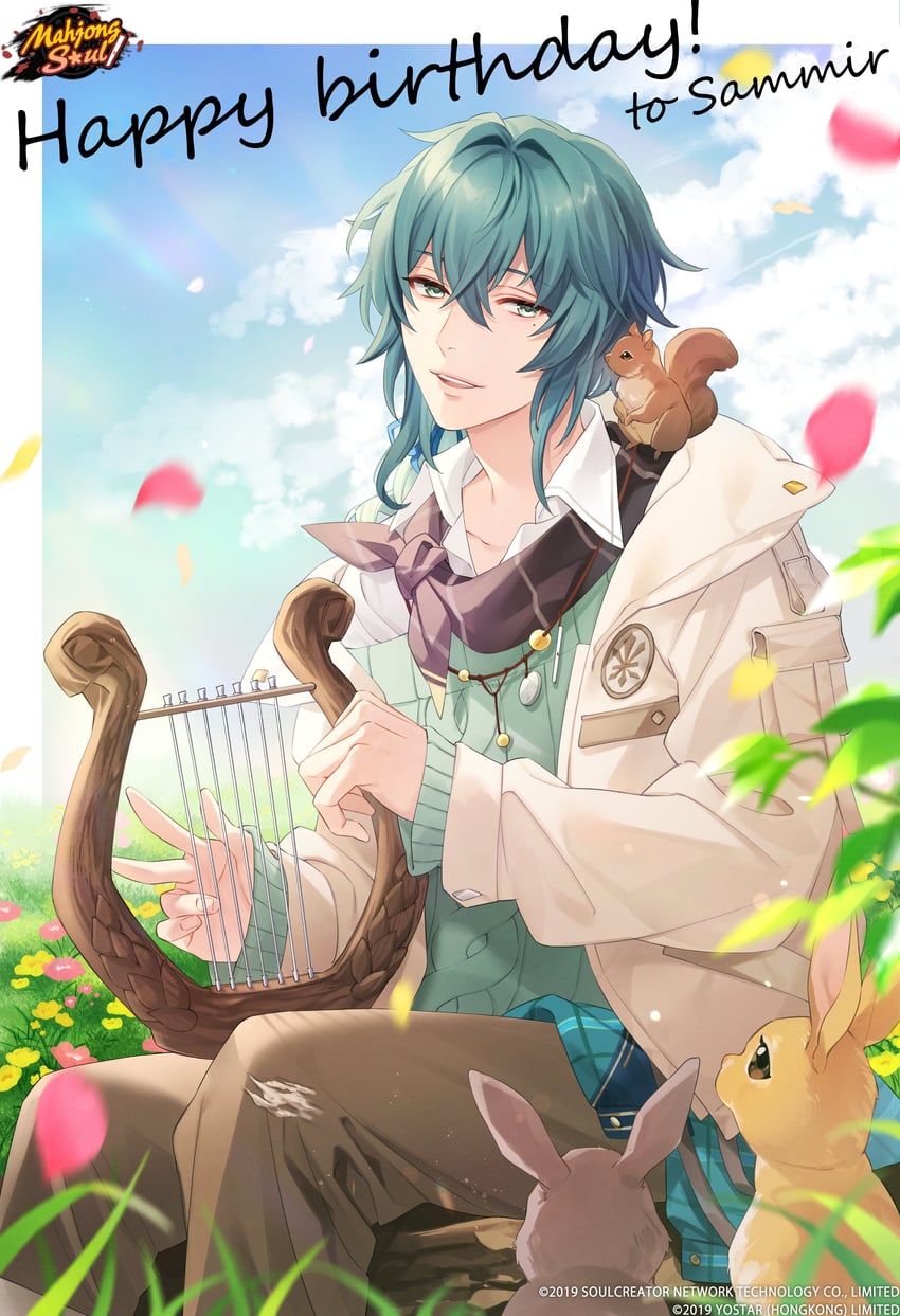 sammir (mahjong soul) drawn by miojun_nono
