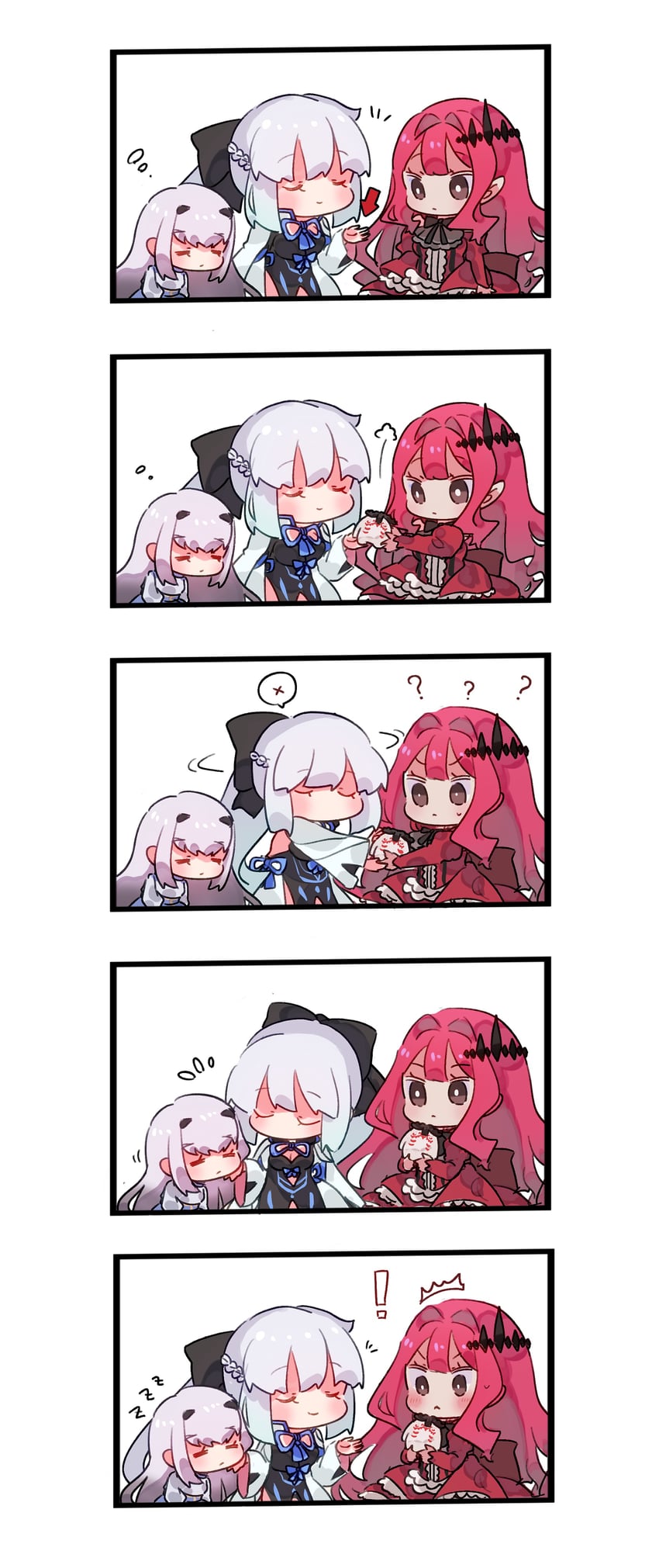 baobhan sith, morgan le fay, melusine, and cernunnos (fate and 1 more) drawn by shigure_(ffrh7824)
