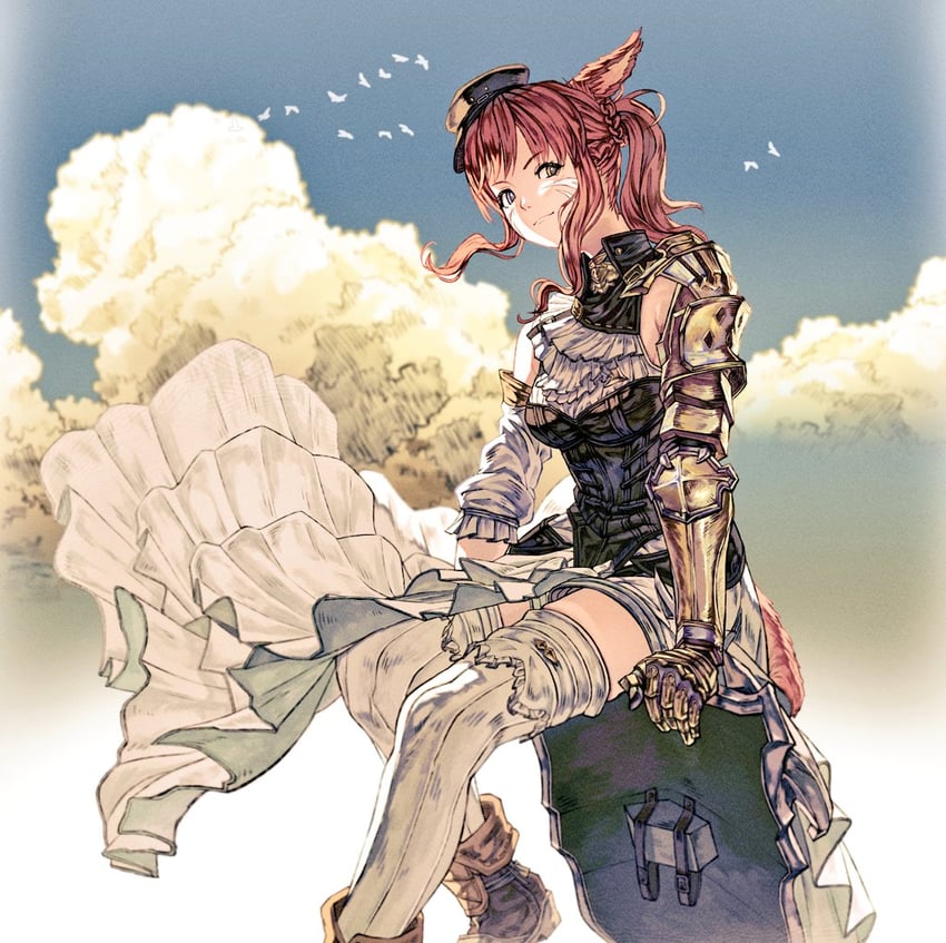 lalah jinjahl (final fantasy and 1 more) drawn by bimel_isabella