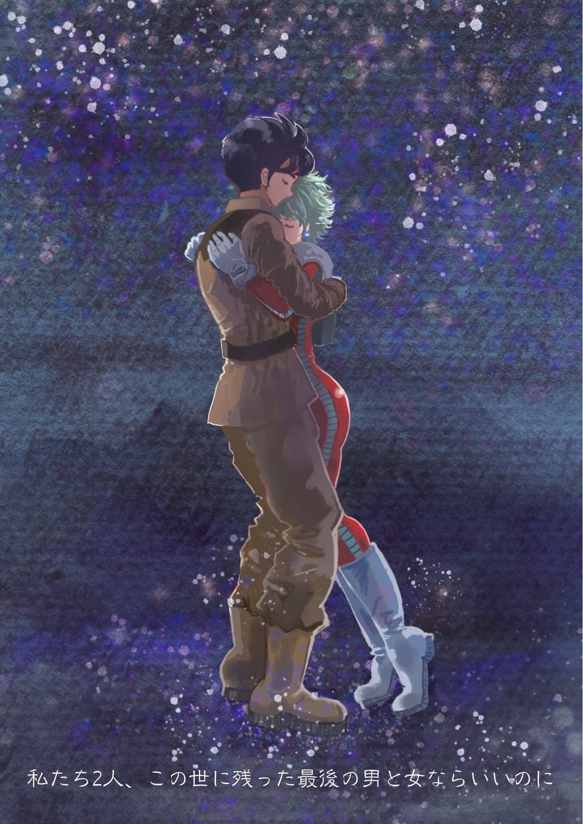 aina saharin and shiro amada (gundam and 1 more) drawn by okrdisk2000