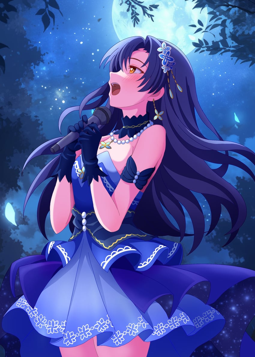 kisaragi chihaya (idolmaster and 2 more) drawn by raby_vivid