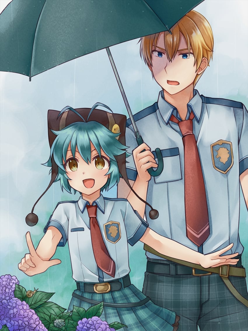 millium orion and jusis albarea (eiyuu densetsu and 2 more) drawn by chihiro_(chihiro3399)