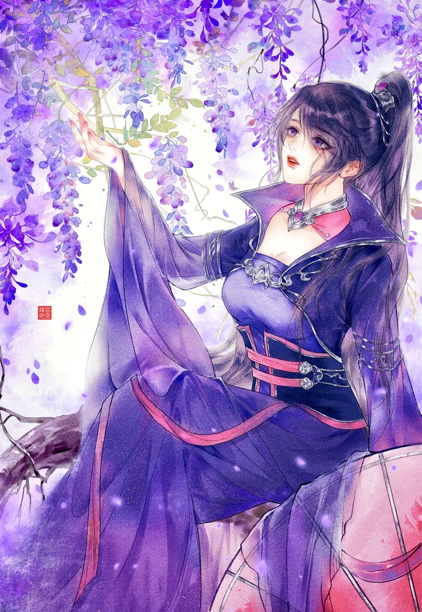 si kongqi (hua jianghu zhi bei mo ting) drawn by si_kongqi_zhuye
