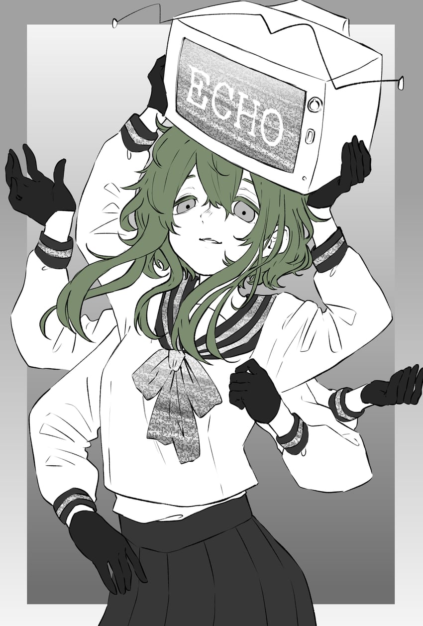 gumi (vocaloid and 1 more) drawn by ruto_ruuuu