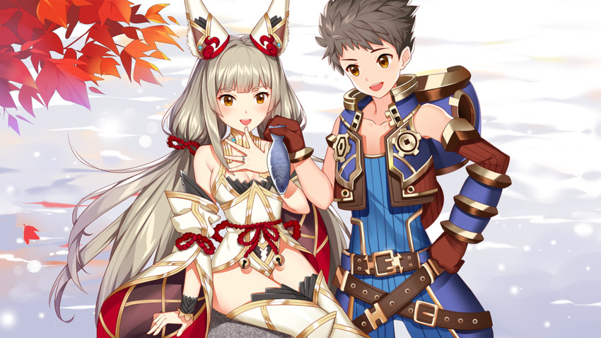 rex and nia (xenoblade chronicles and 1 more) drawn by xingxiang_senlin