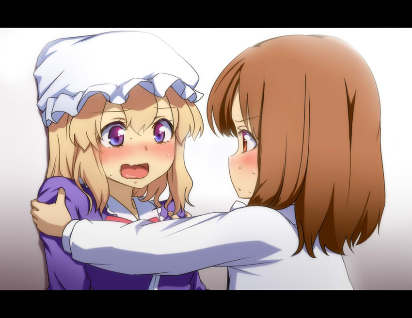 usami renko and maribel hearn (touhou) drawn by tori_(minamopa)