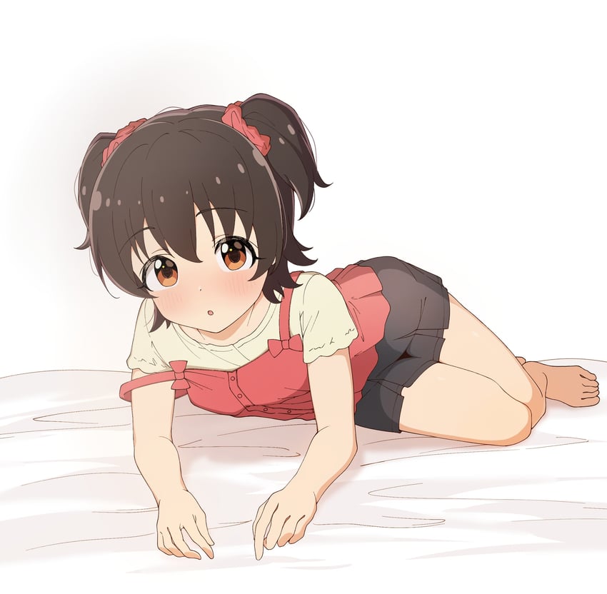 akagi miria (idolmaster and 1 more) drawn by luilui_0525