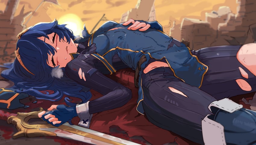 lucina (fire emblem and 1 more) drawn by ishijimajirou