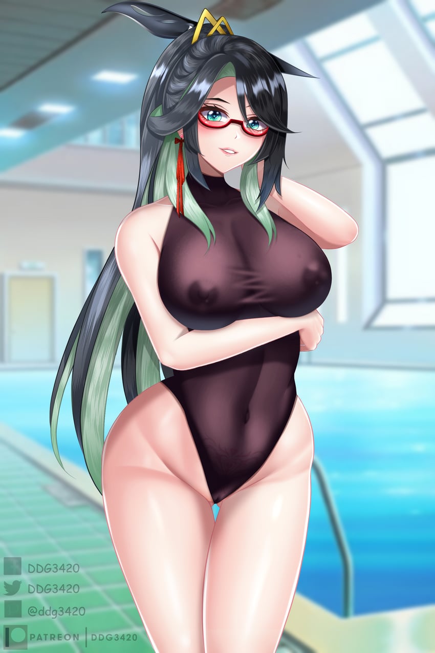 xianyun (genshin impact) drawn by d.d.g_(ddg3420)