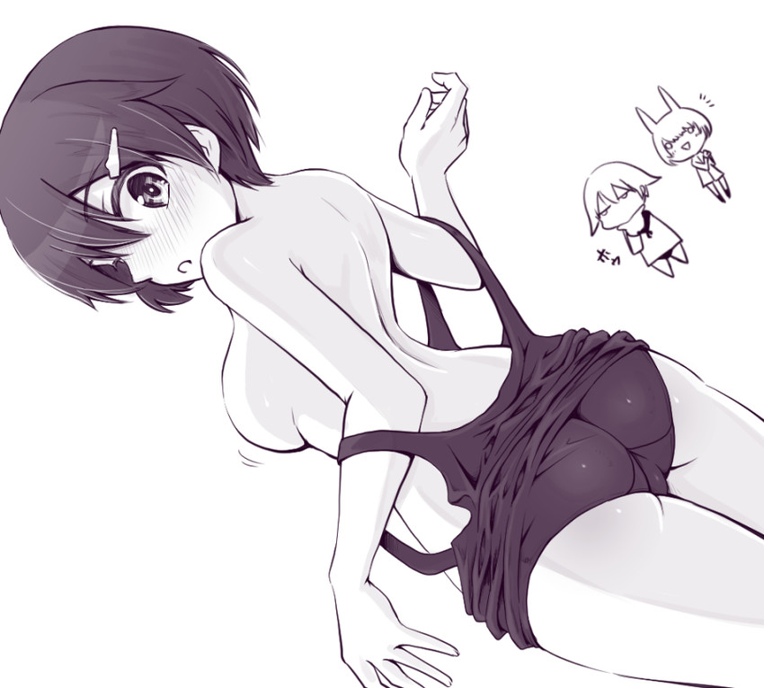 miyafuji yoshika, shimohara sadako, and karibuchi hikari (world witches series and 2 more) drawn by liar_lawyer