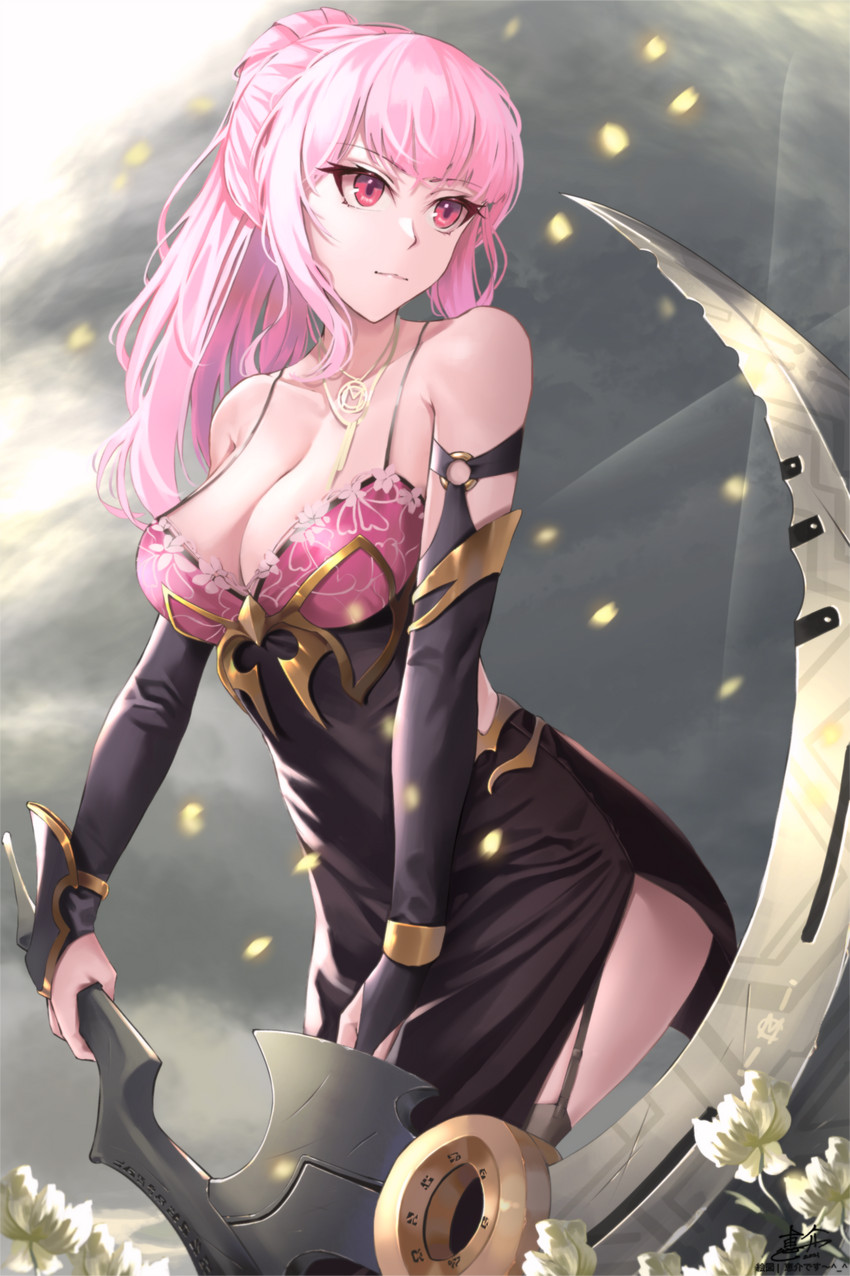 mori calliope (hololive and 1 more) drawn by keisuke_desu~