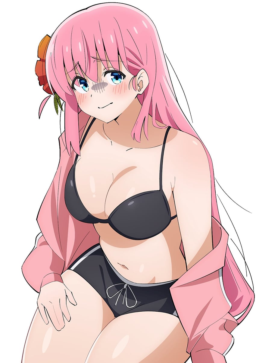 gotoh hitori (bocchi the rock!) drawn by sakura_1110ssmm