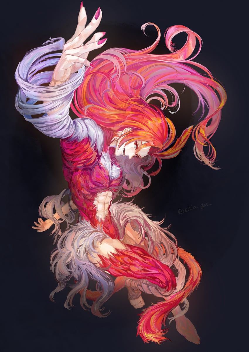 kuja and trance kuja (final fantasy and 1 more) drawn by shio_ga