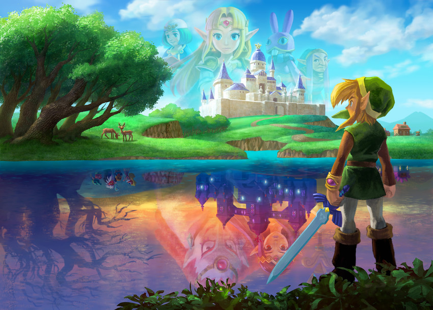 link, princess zelda, impa, princess hilda, ravio, and 2 more (the legend of zelda and 1 more)