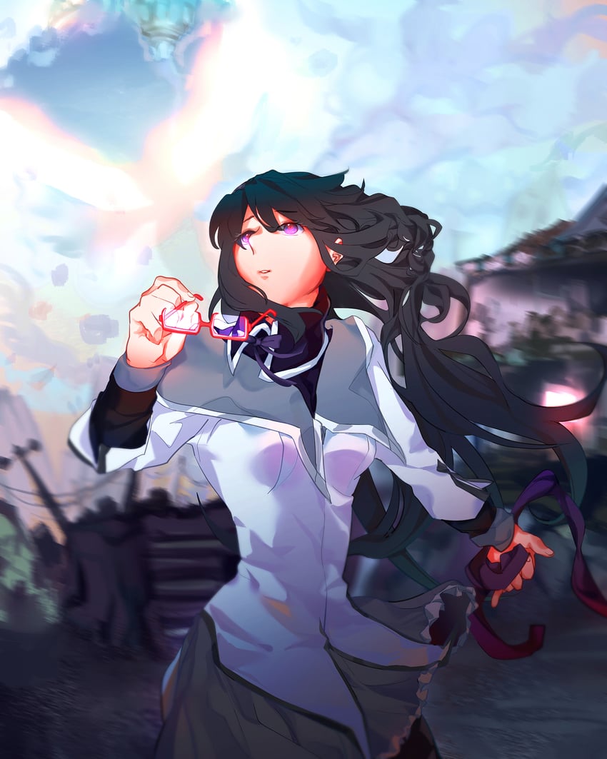 akemi homura (mahou shoujo madoka magica) drawn by foroxy