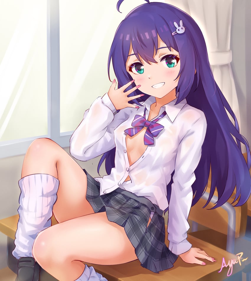 mochizuki anna (idolmaster and 2 more) drawn by koaya