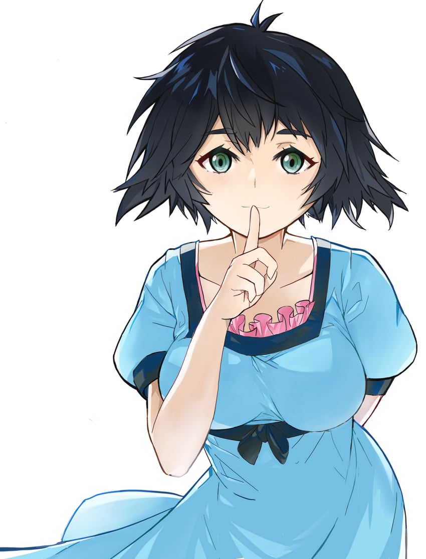 shiina mayuri (original and 1 more) drawn by jun_(2577985)