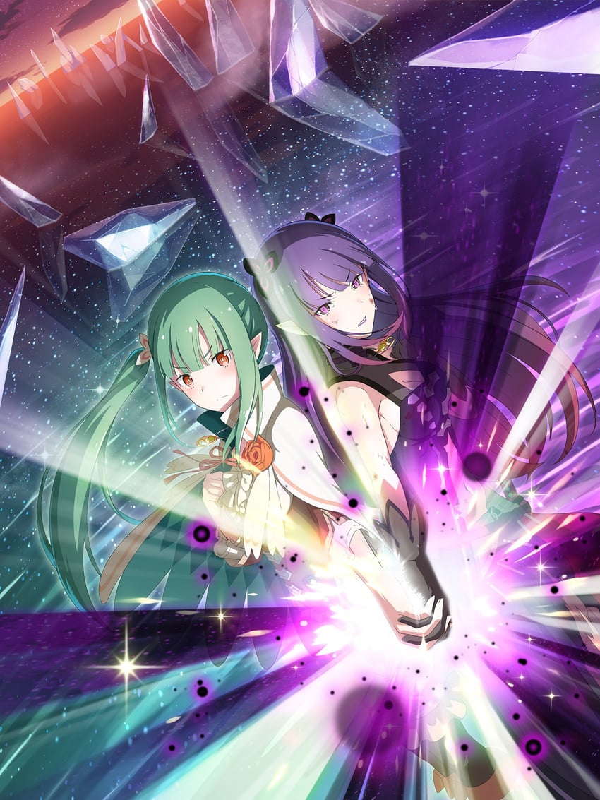 lyra and shion (re:zero kara hajimeru isekai seikatsu and 1 more)
