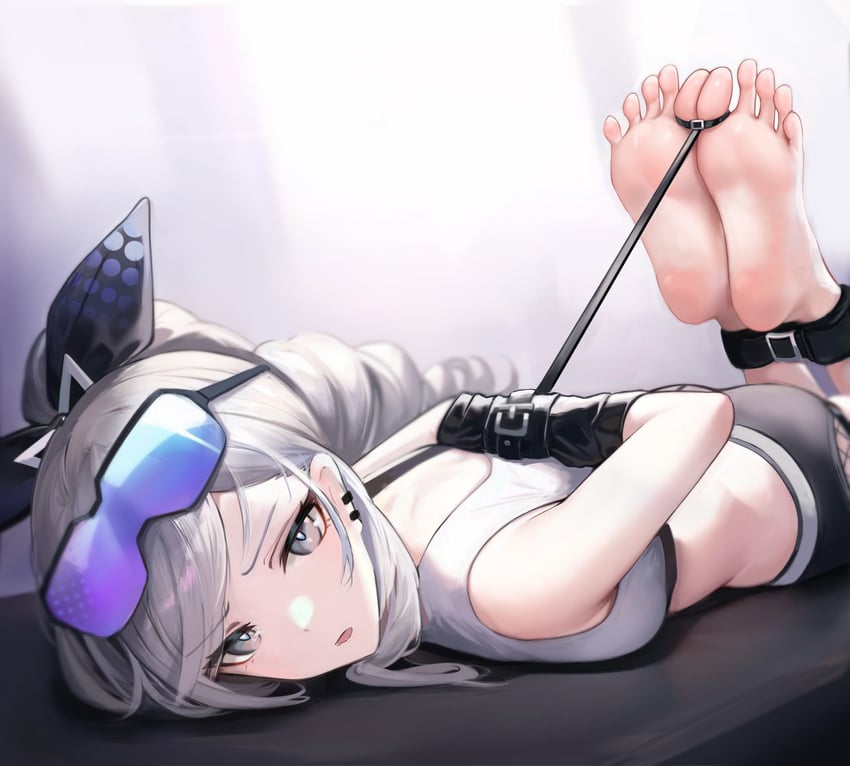 silver wolf (honkai and 1 more) drawn by suiryuu_(18559651)