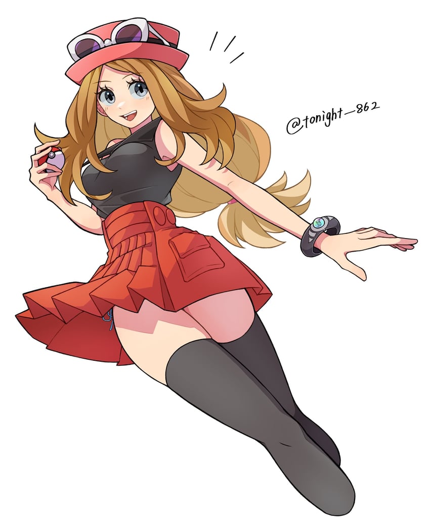 serena (pokemon and 1 more) drawn by rain_(tonight_862)