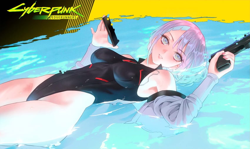 lucy (cyberpunk and 1 more) drawn by cirilla_lin