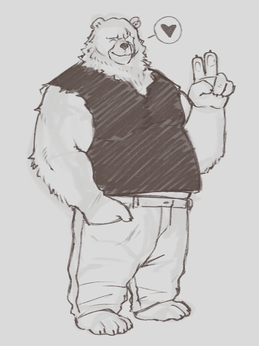 ben bigger (zenless zone zero) drawn by nico_(boomstick_0)