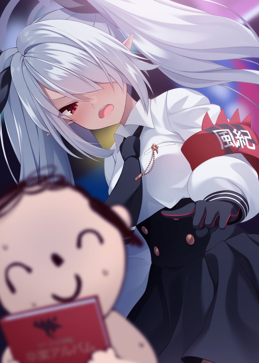 sensei, doodle sensei, and iori (blue archive) drawn by mofu_namako