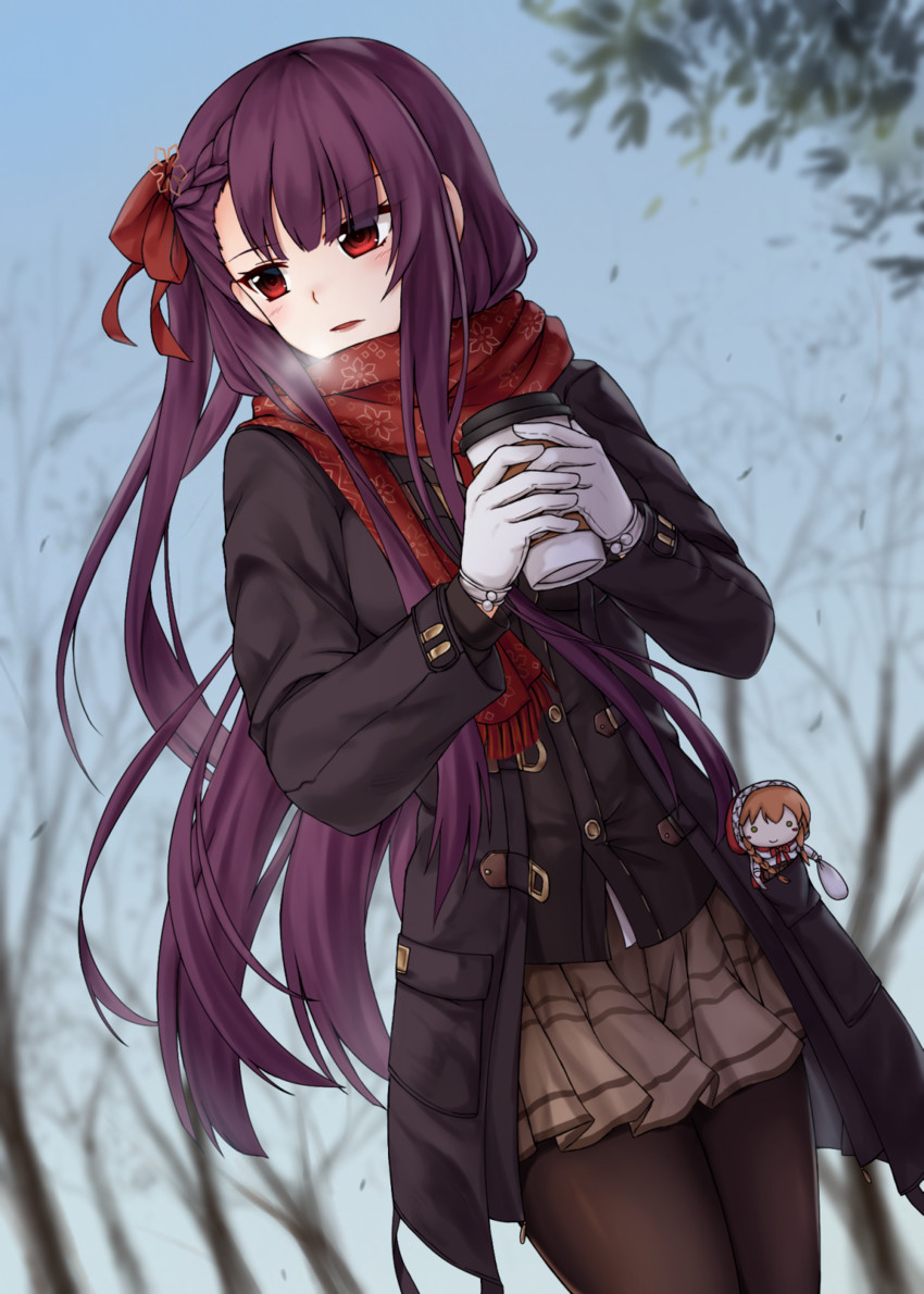 springfield and wa2000 (girls' frontline and 1 more) drawn by chien_zero