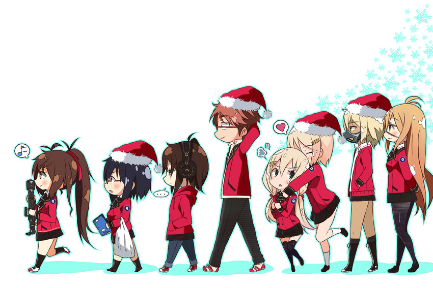isolda gaillard, katja bohm, lena forst, jeanne lefevre, natalya holm, and 3 more (missing stars) drawn by myuto_(advent_retribution)