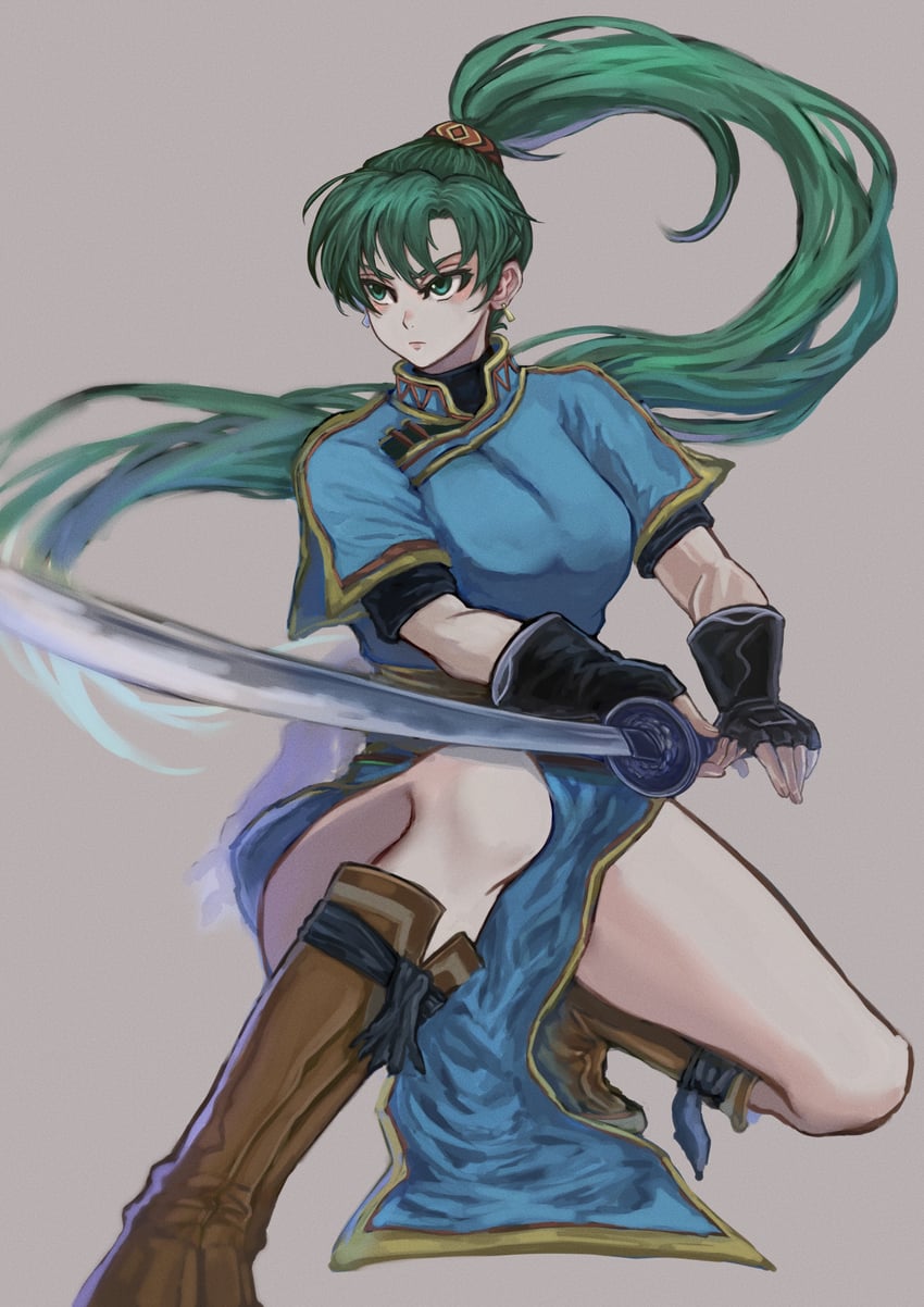 lyn (fire emblem and 1 more) drawn by liu_(naiqin)