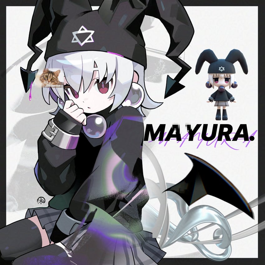 mayura (ukagaka) drawn by morizo_(morizoshop)