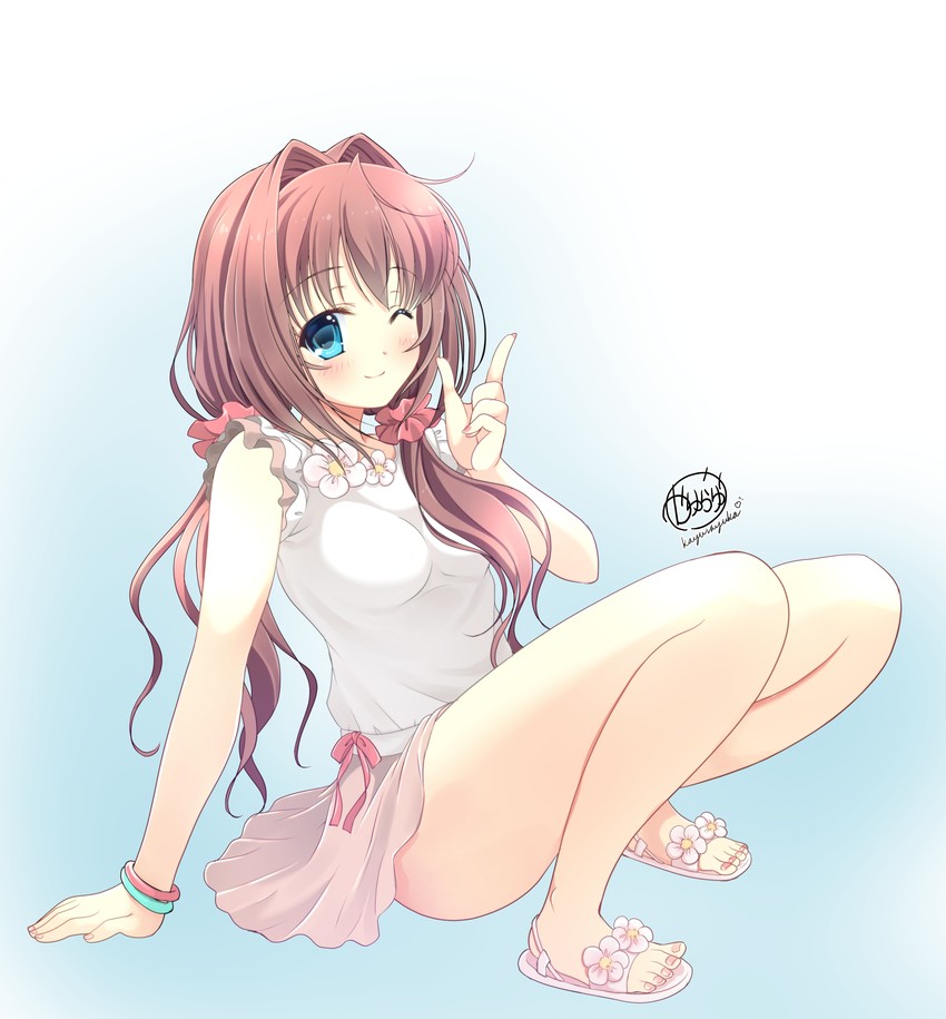 asakura otome (da capo and 1 more) drawn by kayura_yuka