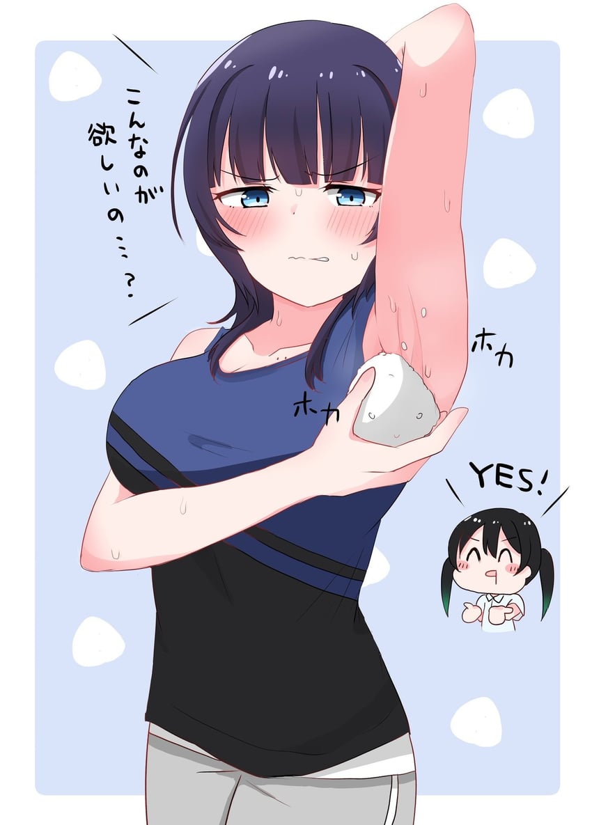 takasaki yu and asaka karin (love live! and 1 more) drawn by nakazumi_kohada