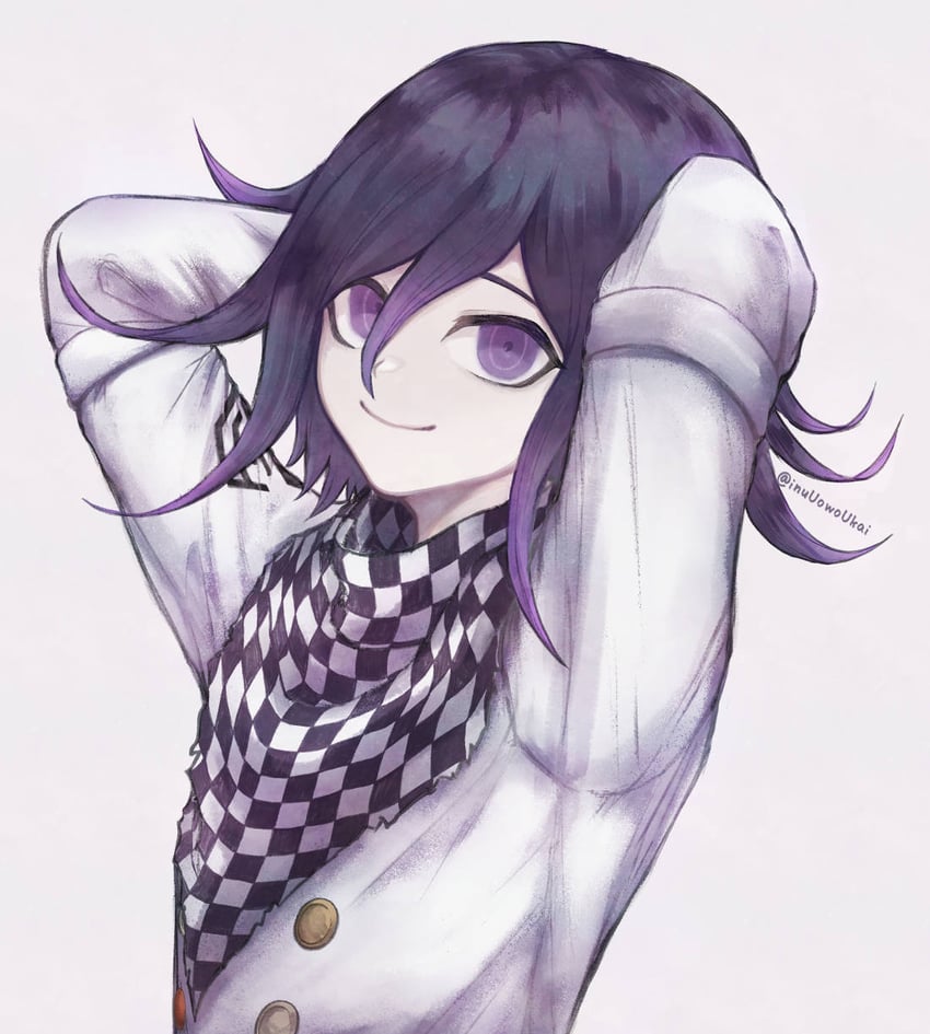 oma kokichi (danganronpa and 1 more) drawn by inukai_(inuuowoukai)