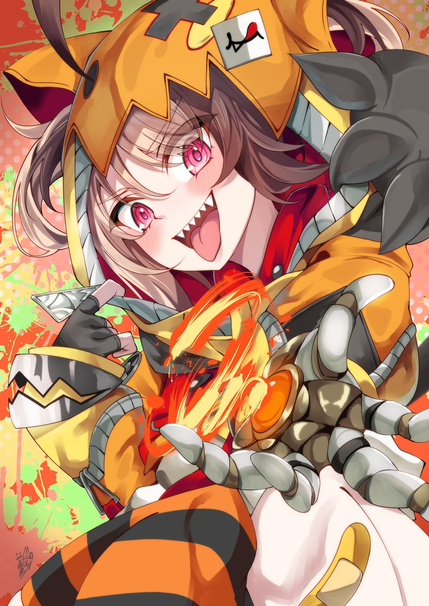 gigi murin (hololive and 1 more) drawn by housei_fenoru