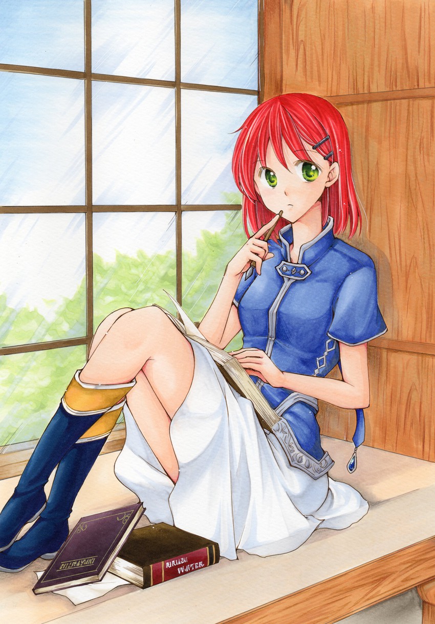 shirayuki (akagami no shirayukihime) drawn by minakami_atsumu