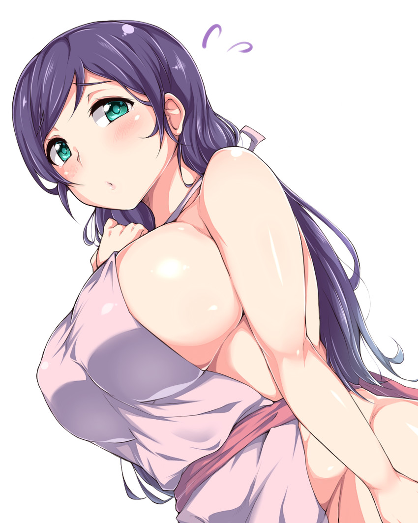 tojo nozomi (love live! and 1 more) drawn by moisture_(chichi)