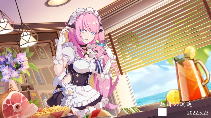 elysia (honkai and 1 more) drawn by siji_de_xianhua