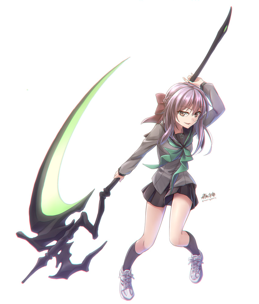 hiiragi shinoa (owari no seraph) drawn by morigami_(morigami_no_yashiro)