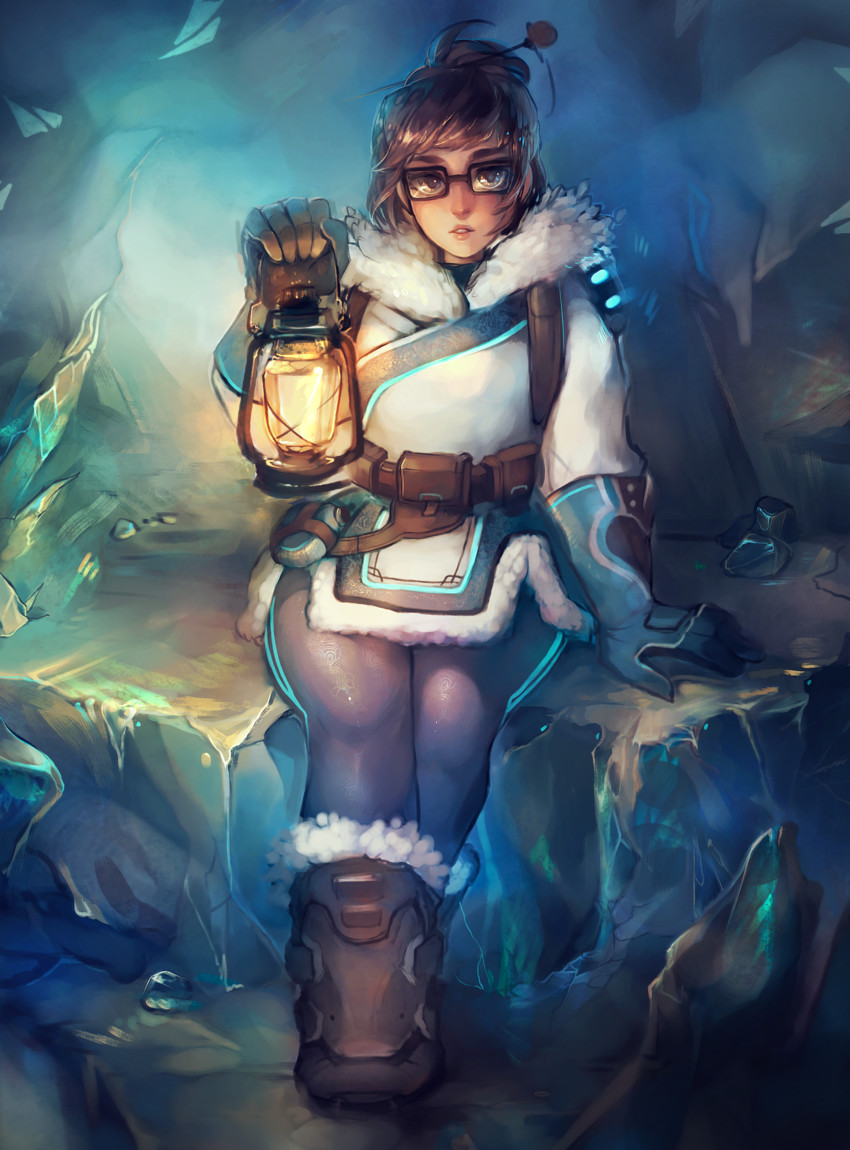 mei (overwatch and 1 more) drawn by matilda_fiship