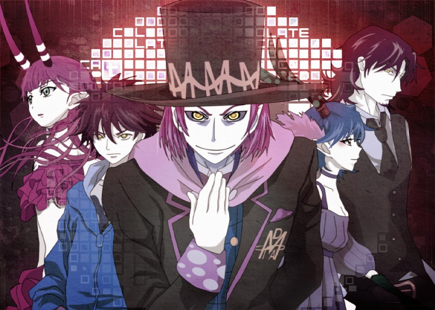 mashu, q, yoga kimimaro, mikuni souichirou, and masakaki (c) drawn by gineye