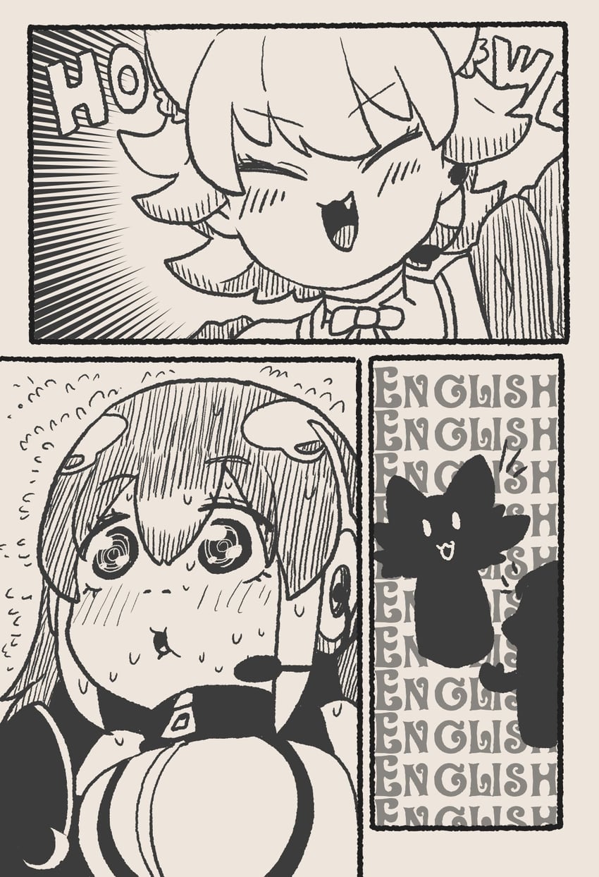 coyote and african penguin (kemono friends and 1 more) drawn by onaji_(sokudo_seigen)