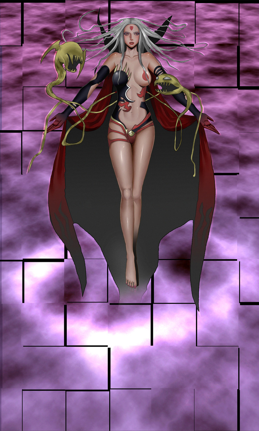 cloud of darkness (final fantasy and 2 more) drawn by gbou