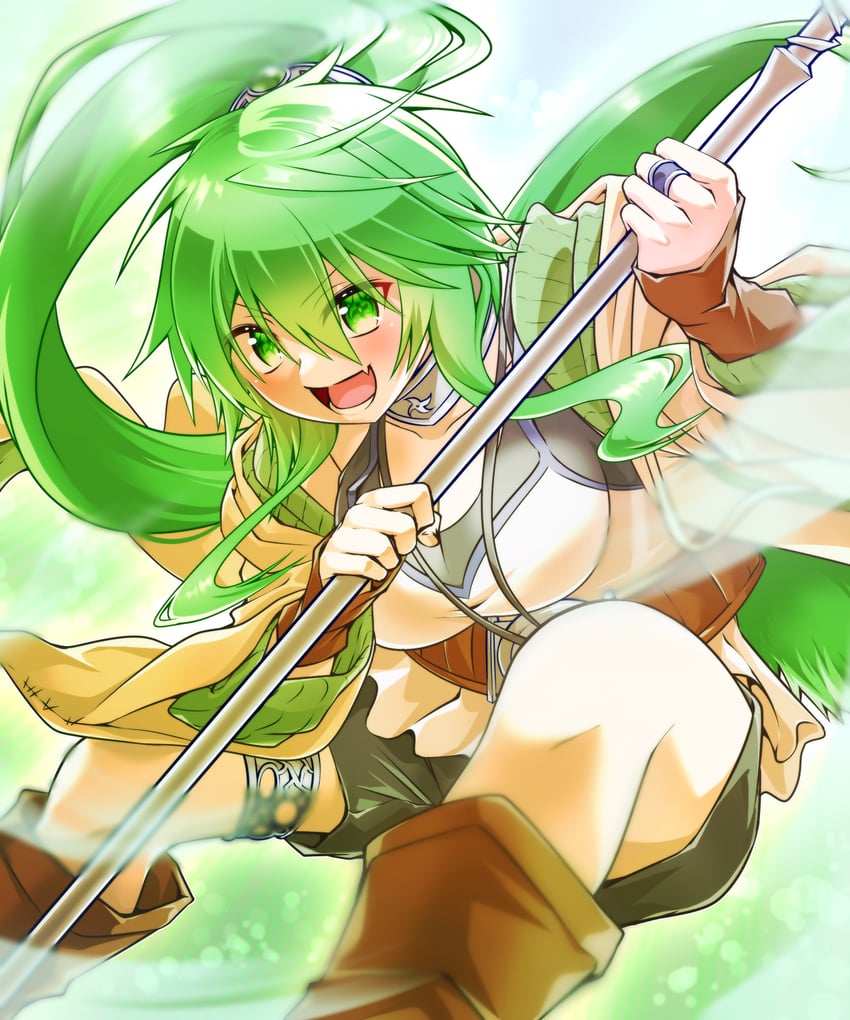 winda and winda priestess of gusto (yu-gi-oh!) drawn by p-b-c_(dark_matter_kakine)