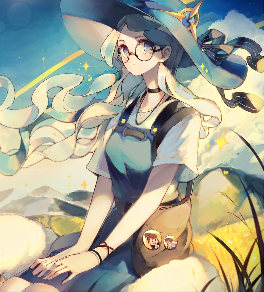 kagari atsuko and diana cavendish (original and 1 more) drawn by hadean92