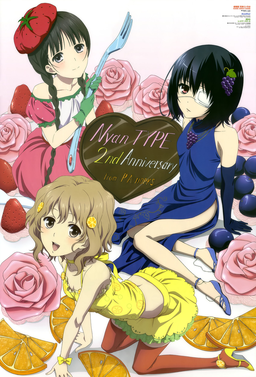 matsumae ohana, misaki mei, and suzuhara izumiko (nyantype and 4 more) drawn by itou_eriko
