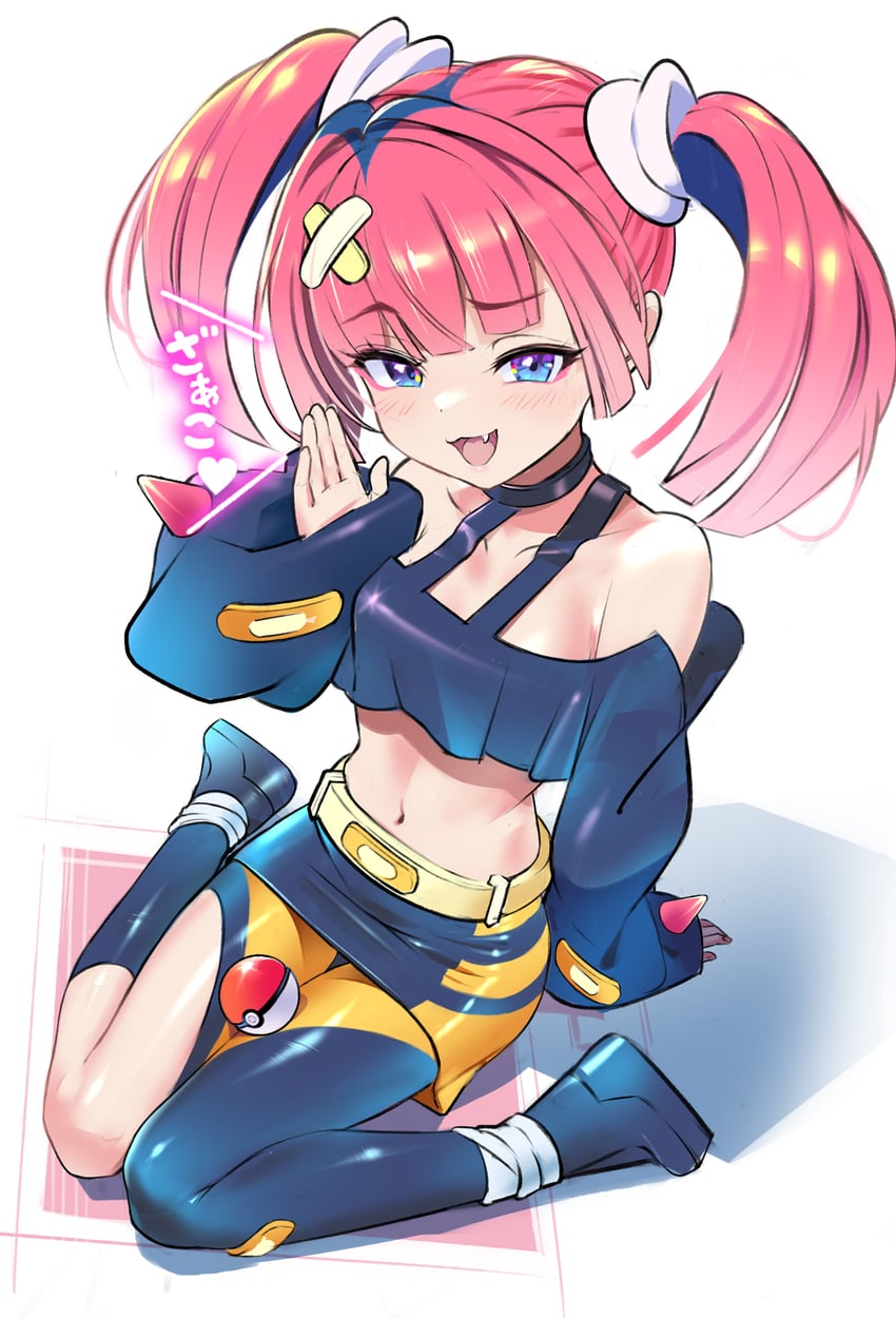 coral (pokemon and 1 more) drawn by tm_(hanamakisan)