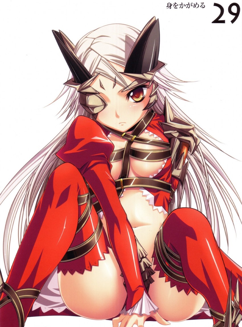 aldra and queen aldra (queen's blade) drawn by kantaka